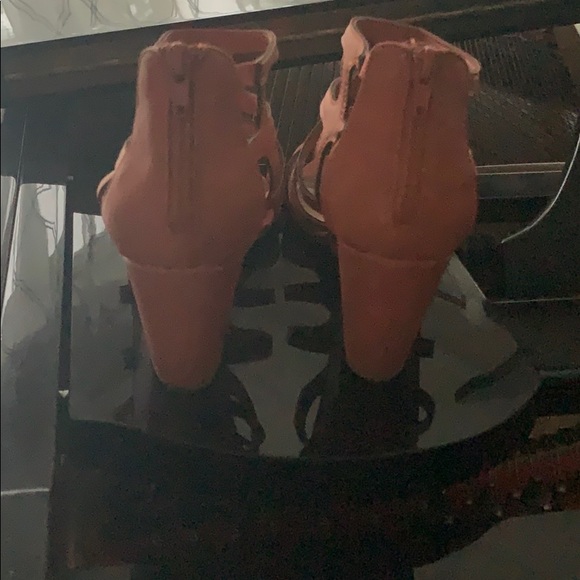 Open toe wedge sandals - Picture 3 of 5